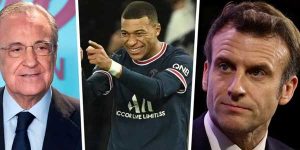 تغطية وأخبار تفاصيل اجتماع رئيس ريال مدريد فلورنتينو بيريز مع الرئيس الفرنسي إيمانويل ماكرون - كورة جول