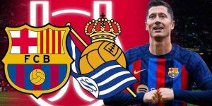 تغطية وأخبار موعد مباراة برشلونة و ريال سوسيداد في الدوري الإسباني 2023-2024 - كورة جول