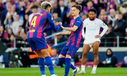 تغطية وأخبار كشف رافينيا لاعب برشلونة عن تخطيطه لمبادرة غافي مع رونالد أراوخو - كورة جول